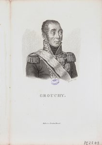 Portrait du maréchal Emmanuel de Grouchy, 1814 - Charles Aimé Forestier